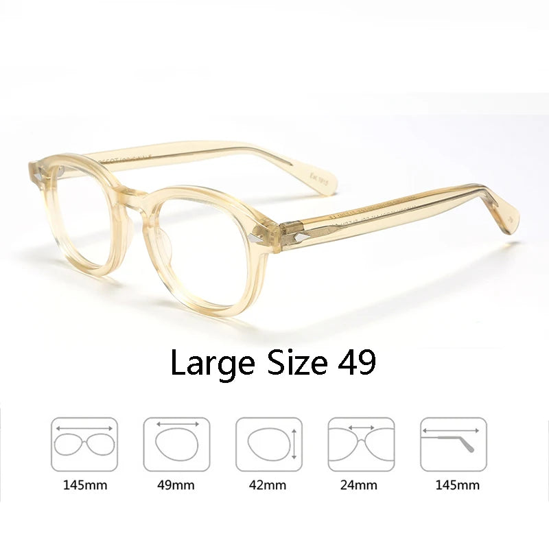 Trendy Optical Unisex Optical Johnny Depp LEMTOSH Vintage Clear Frames EyeGlasses