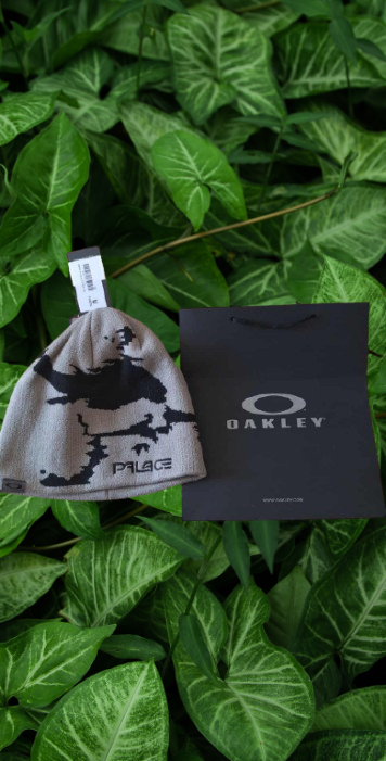 OAKLEY x PALACE Modern Warm City Logo Outdoor Snowboard Winter Essential Beanie