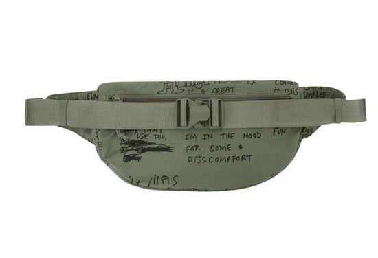 Supreme SS23 Military Olive Gonz Green Modern Streetwear Waist Bag