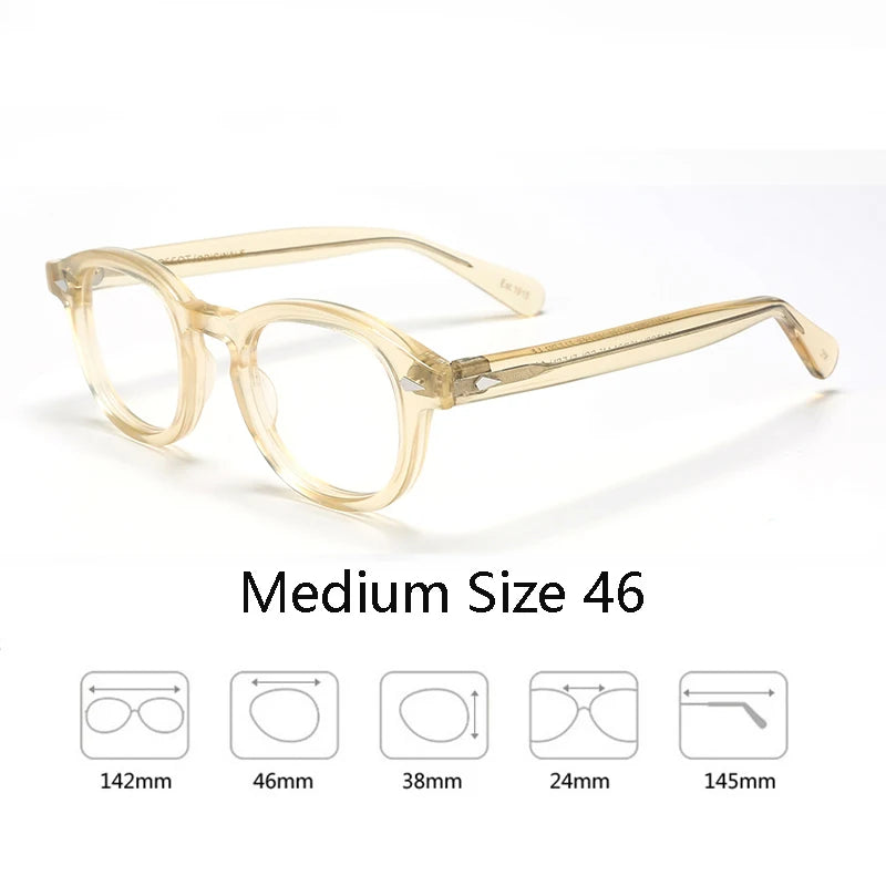 Trendy Optical Unisex Optical Johnny Depp LEMTOSH Vintage Clear Frames EyeGlasses
