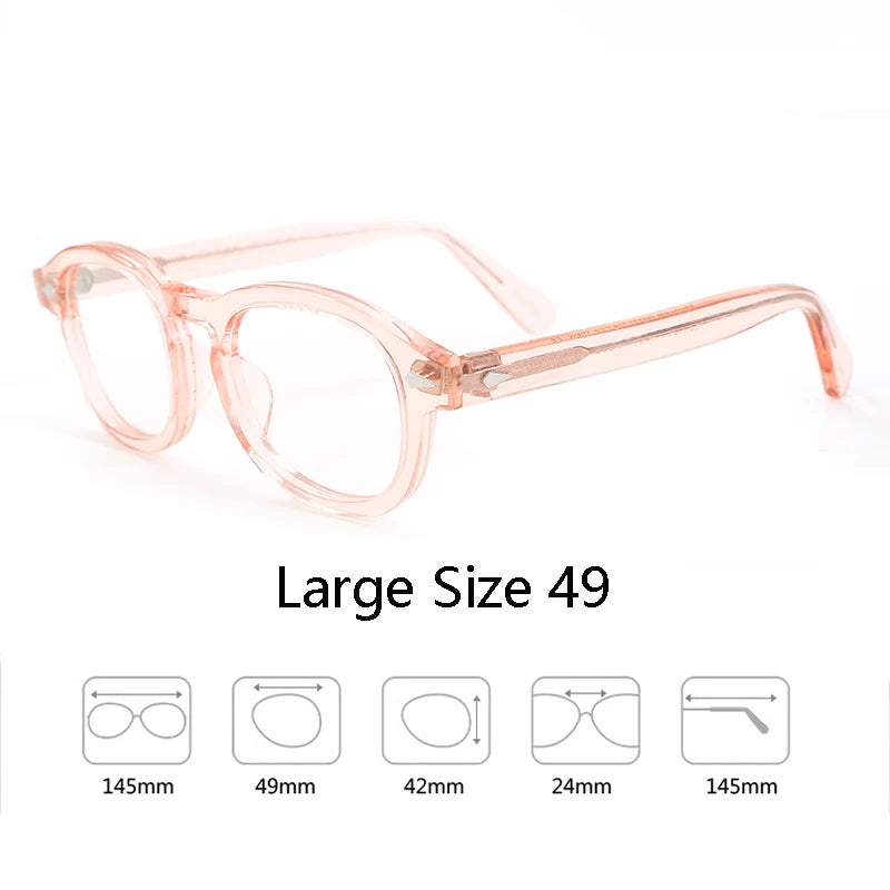 Trendy Optical Unisex Optical Johnny Depp LEMTOSH Vintage Clear Frames EyeGlasses