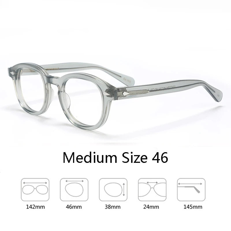 Trendy Optical Unisex Optical Johnny Depp LEMTOSH Vintage Clear Frames EyeGlasses