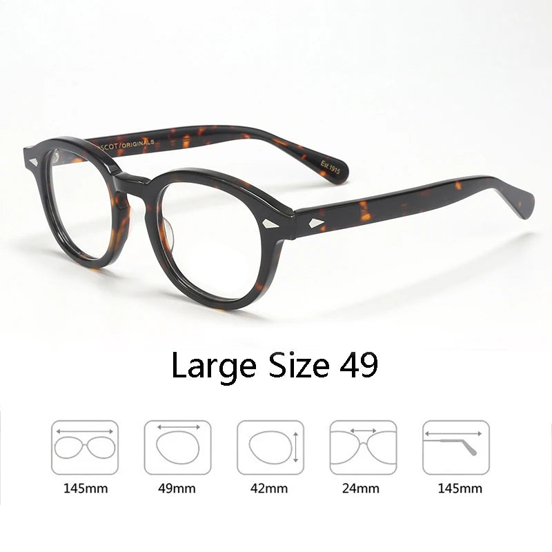 Trendy Optical Unisex Optical Johnny Depp LEMTOSH Vintage Clear Frames EyeGlasses