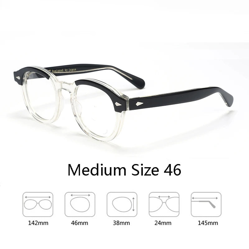 Trendy Optical Unisex Optical Johnny Depp LEMTOSH Vintage Clear Frames EyeGlasses