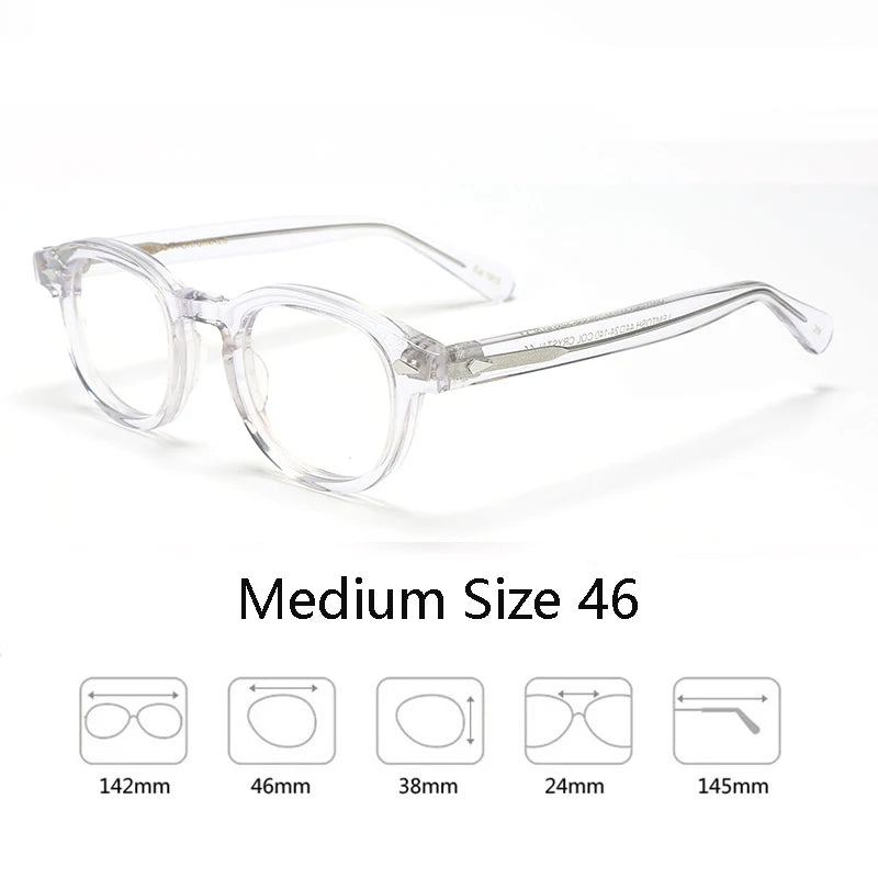 Trendy Optical Unisex Optical Johnny Depp LEMTOSH Vintage Clear Frames EyeGlasses