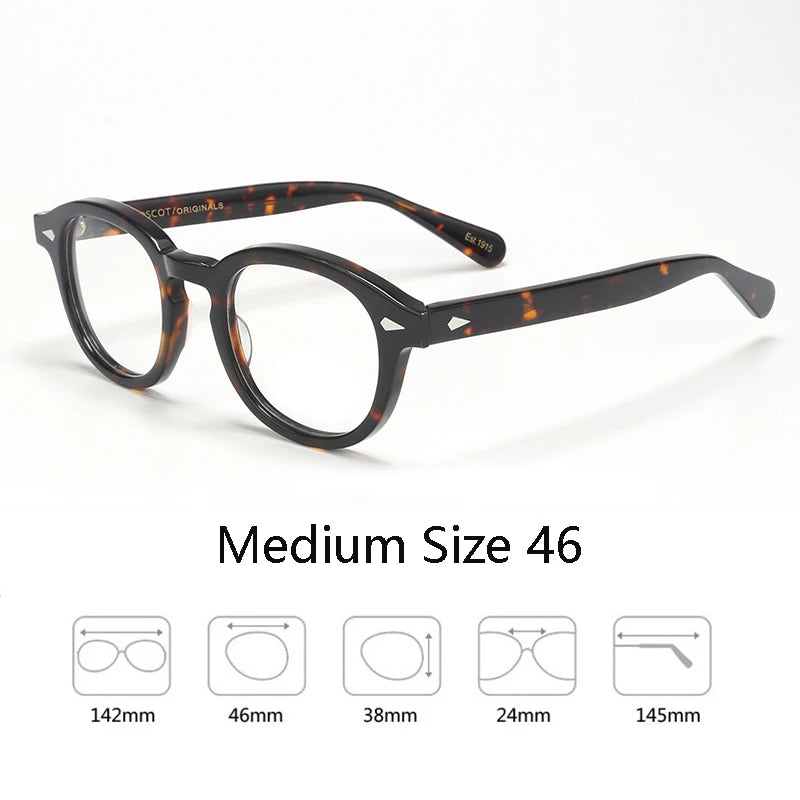 Trendy Optical Unisex Optical Johnny Depp LEMTOSH Vintage Clear Frames EyeGlasses