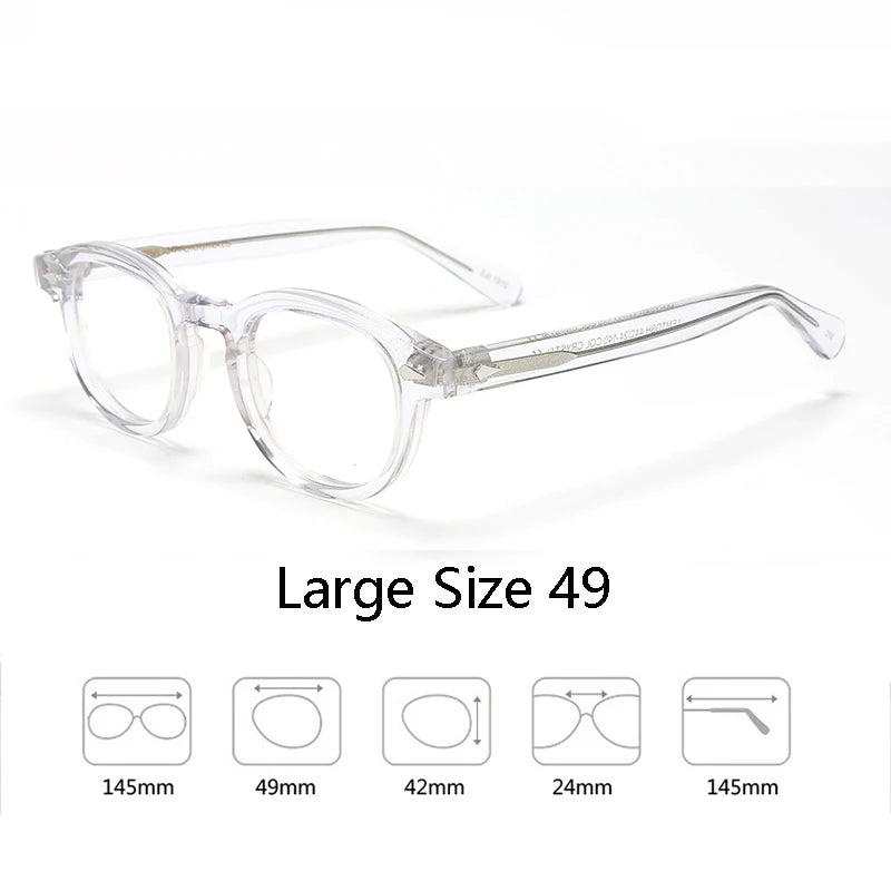 Trendy Optical Unisex Optical Johnny Depp LEMTOSH Vintage Clear Frames EyeGlasses