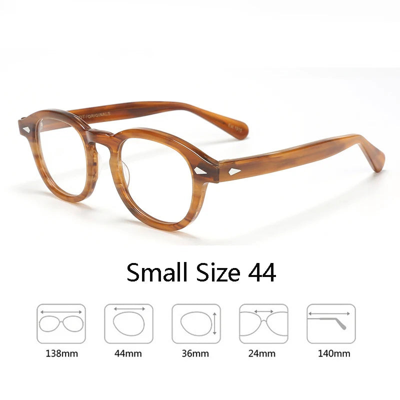 Trendy Optical Unisex Optical Johnny Depp LEMTOSH Vintage Clear Frames EyeGlasses