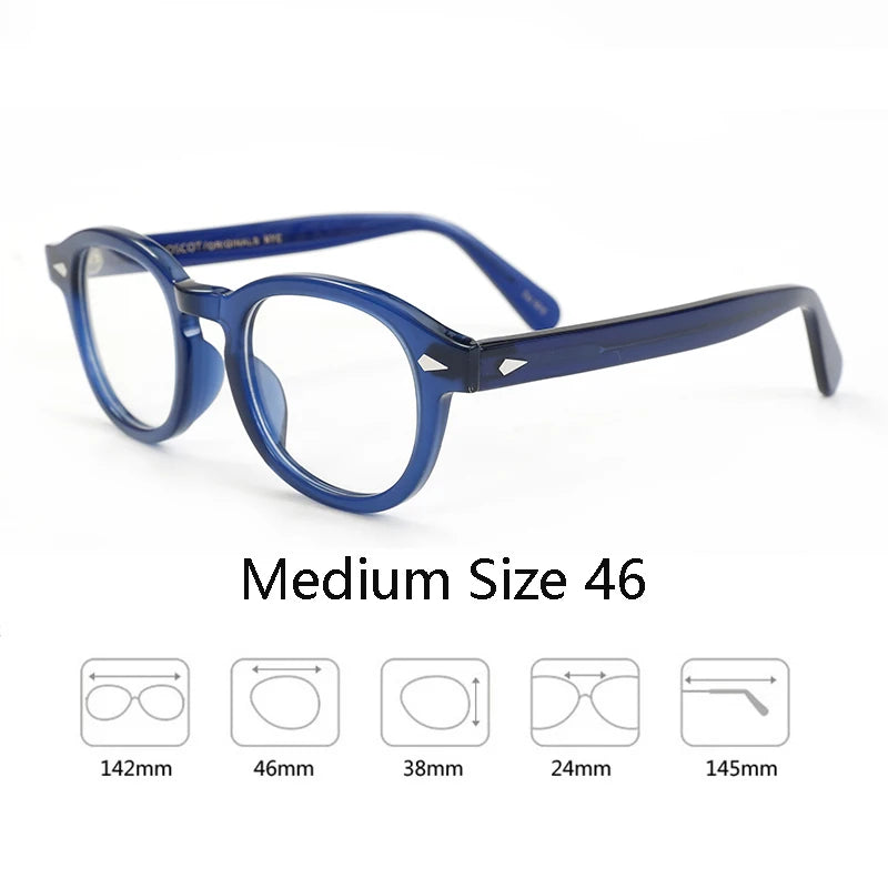 Trendy Optical Unisex Optical Johnny Depp LEMTOSH Vintage Clear Frames EyeGlasses