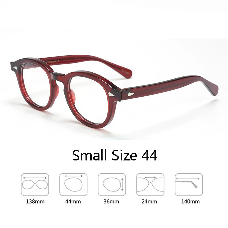 Trendy Optical Unisex Optical Johnny Depp LEMTOSH Vintage Clear Frames EyeGlasses
