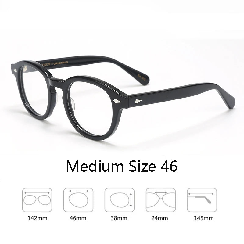 Trendy Optical Unisex Optical Johnny Depp LEMTOSH Vintage Clear Frames EyeGlasses