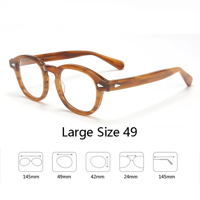 Trendy Optical Unisex Optical Johnny Depp LEMTOSH Vintage Clear Frames EyeGlasses