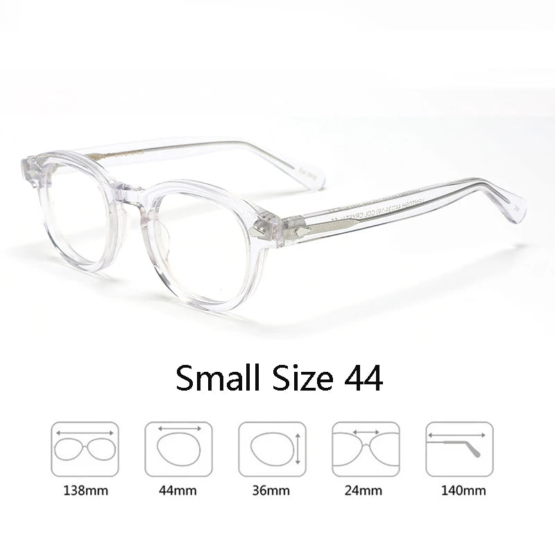 Trendy Optical Unisex Optical Johnny Depp LEMTOSH Vintage Clear Frames EyeGlasses