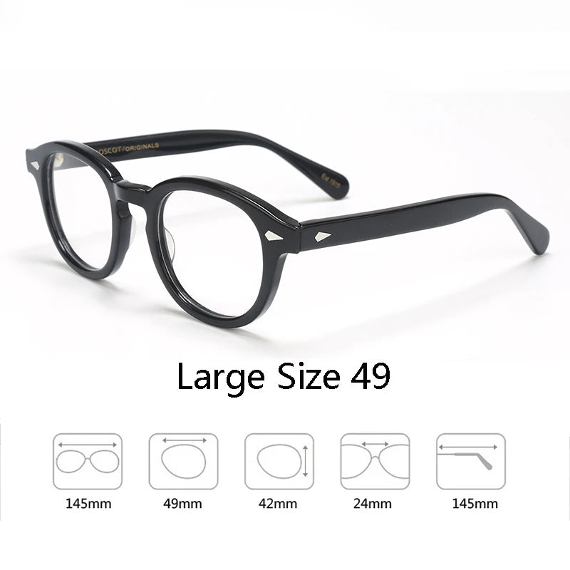 Trendy Optical Unisex Optical Johnny Depp LEMTOSH Vintage Clear Frames EyeGlasses