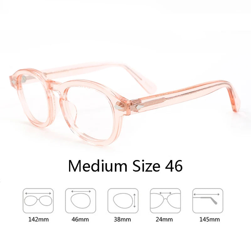 Trendy Optical Unisex Optical Johnny Depp LEMTOSH Vintage Clear Frames EyeGlasses