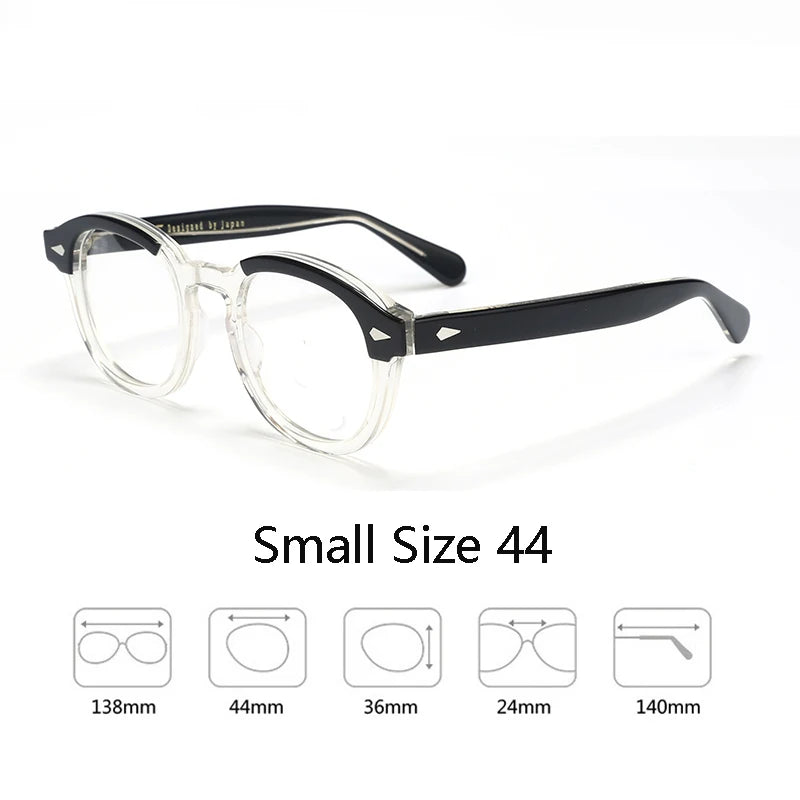 Trendy Optical Unisex Optical Johnny Depp LEMTOSH Vintage Clear Frames EyeGlasses