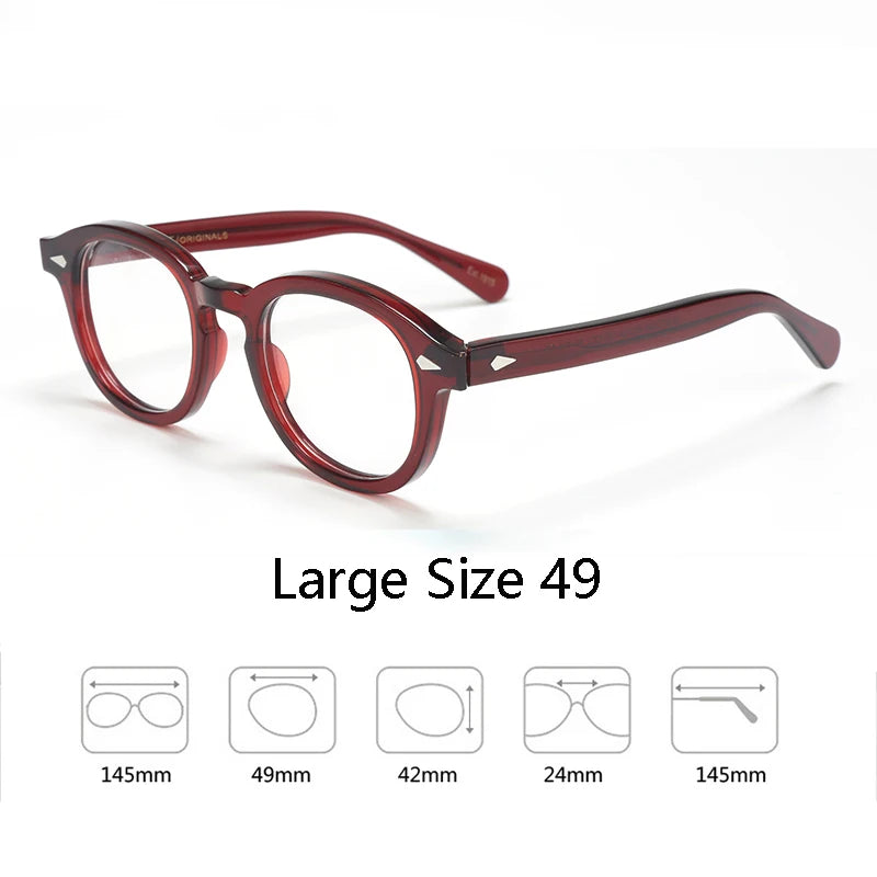 Trendy Optical Unisex Optical Johnny Depp LEMTOSH Vintage Clear Frames EyeGlasses