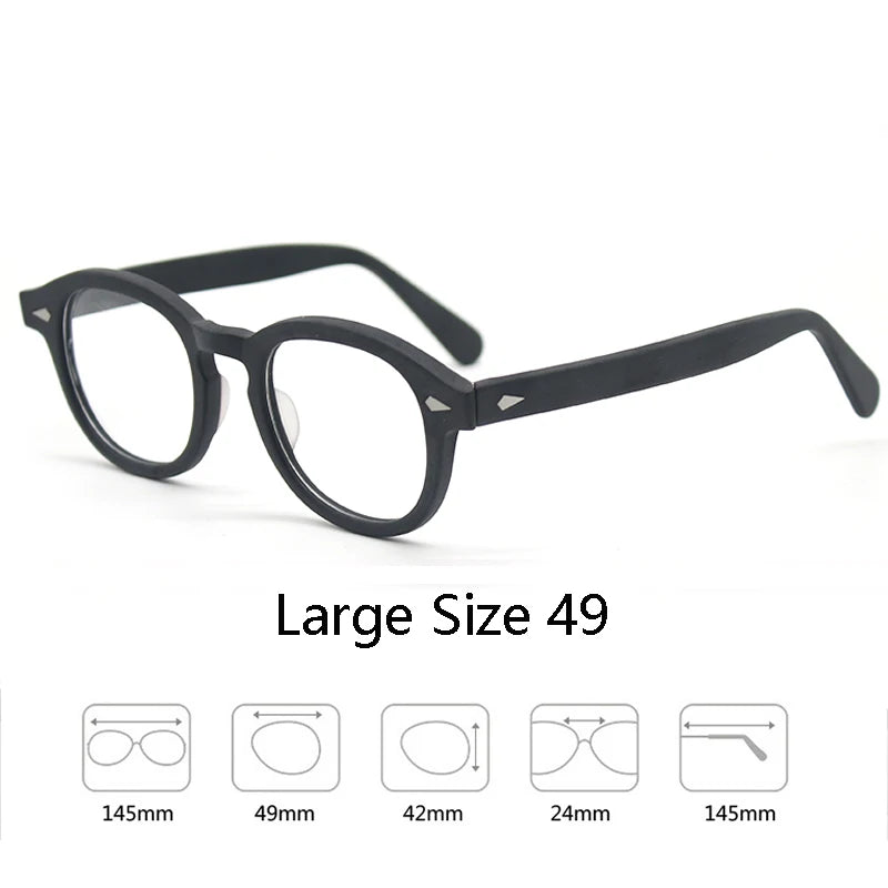 Trendy Optical Unisex Optical Johnny Depp LEMTOSH Vintage Clear Frames EyeGlasses