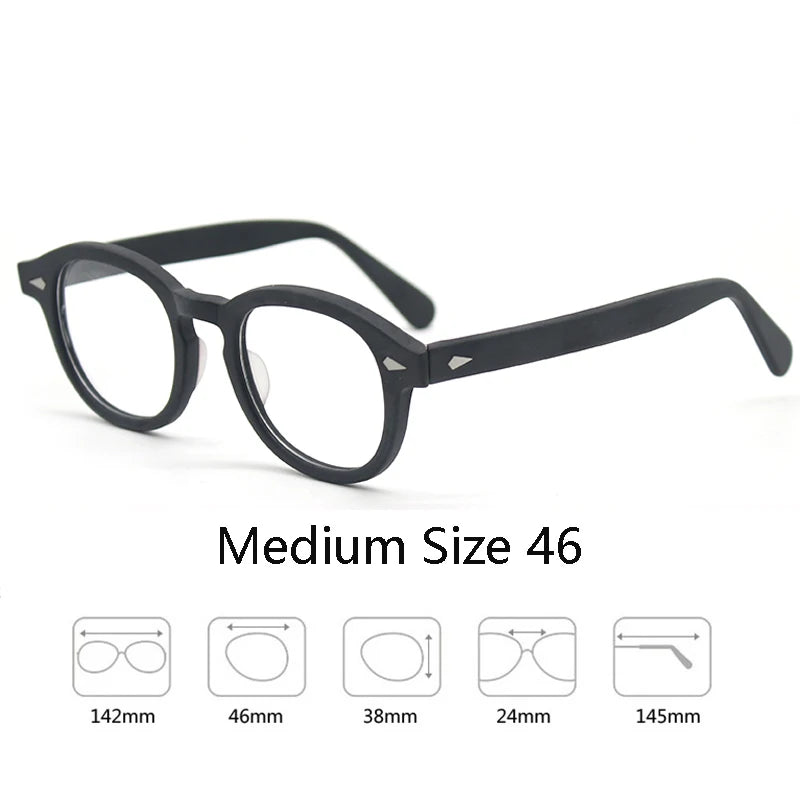 Trendy Optical Unisex Optical Johnny Depp LEMTOSH Vintage Clear Frames EyeGlasses