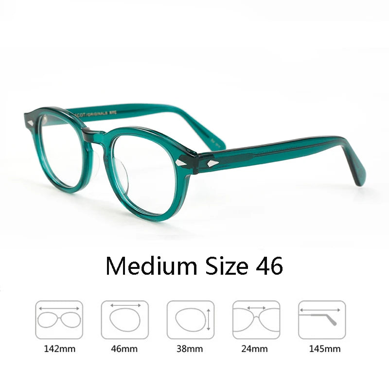 Trendy Optical Unisex Optical Johnny Depp LEMTOSH Vintage Clear Frames EyeGlasses