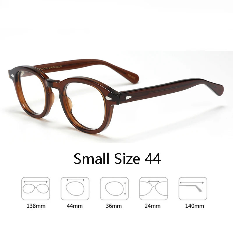 Trendy Optical Unisex Optical Johnny Depp LEMTOSH Vintage Clear Frames EyeGlasses