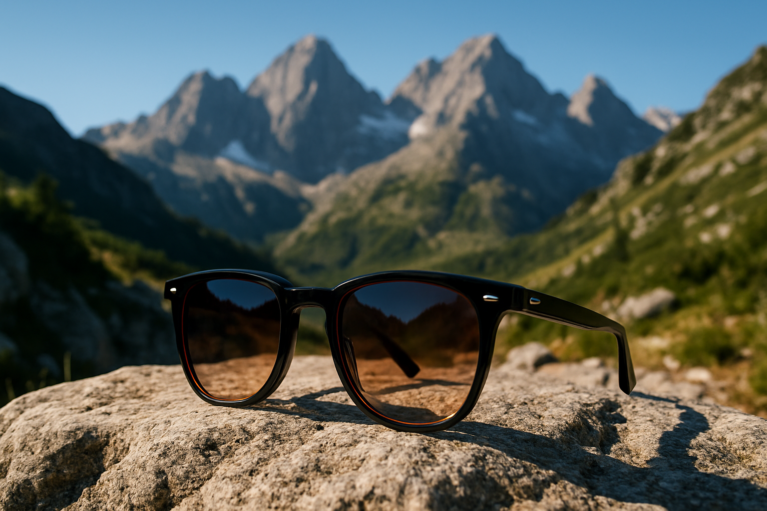nature mountain sunglasses