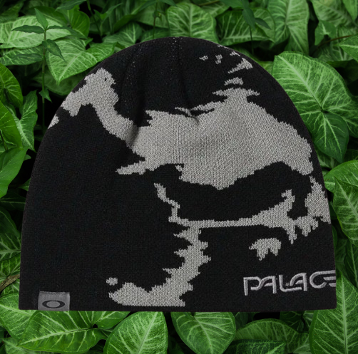 OAKLEY x PALACE Modern Warm City Logo Outdoor Snowboard Winter Essential Beanie